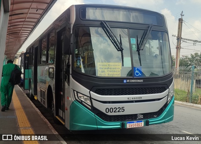 Auto Viação Urubupungá 00225 na cidade de Osasco, São Paulo, Brasil, por Lucas Kevin. Número da foto: #13068267.