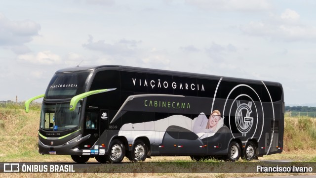 Viação Garcia 86049 na cidade de Ourinhos, São Paulo, Brasil, por Francisco Ivano. Número da foto: #13071142.