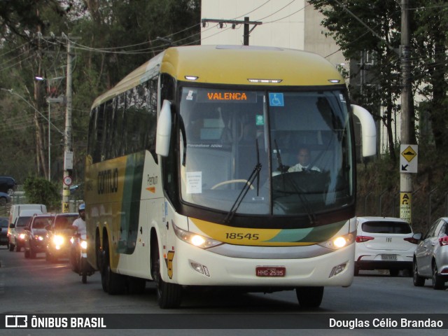 Empresa Gontijo de Transportes 18545 na cidade de Belo Horizonte, Minas Gerais, Brasil, por Douglas Célio Brandao. Número da foto: #13068874.