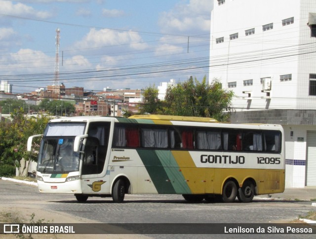 Empresa Gontijo de Transportes 12095 na cidade de Caruaru, Pernambuco, Brasil, por Lenilson da Silva Pessoa. Número da foto: #13069689.