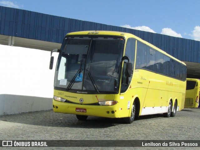 Viação Itapemirim 5801 na cidade de Caruaru, Pernambuco, Brasil, por Lenilson da Silva Pessoa. Número da foto: #13069678.