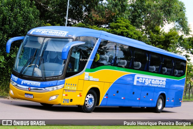 Fergramon Transportes 2110 na cidade de Curitiba, Paraná, Brasil, por Paulo Henrique Pereira Borges. Número da foto: #13069031.