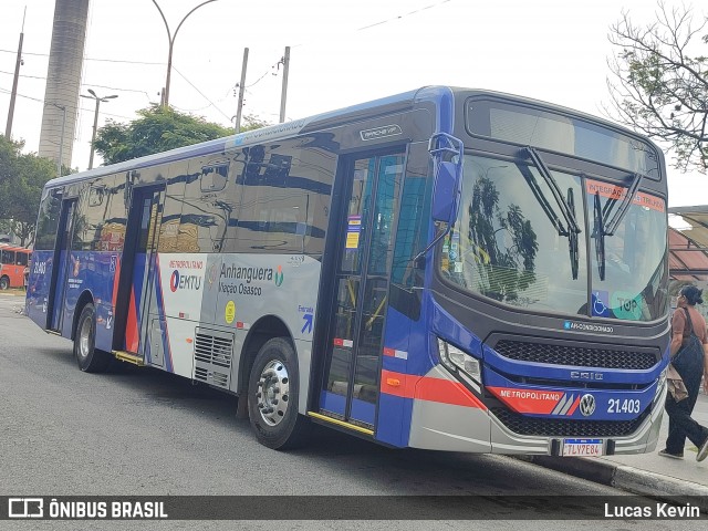 Viação Osasco 21.403 na cidade de Osasco, São Paulo, Brasil, por Lucas Kevin. Número da foto: #13068244.