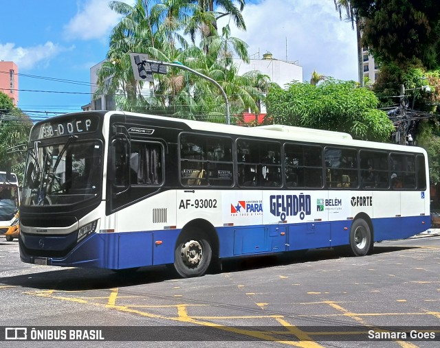 Viação Forte AF-93002 na cidade de Belém, Pará, Brasil, por Samara Goes. Número da foto: #13069041.