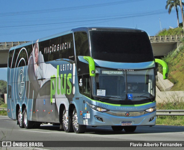 Viação Garcia 88157 na cidade de Araçariguama, São Paulo, Brasil, por Flavio Alberto Fernandes. Número da foto: #13069155.