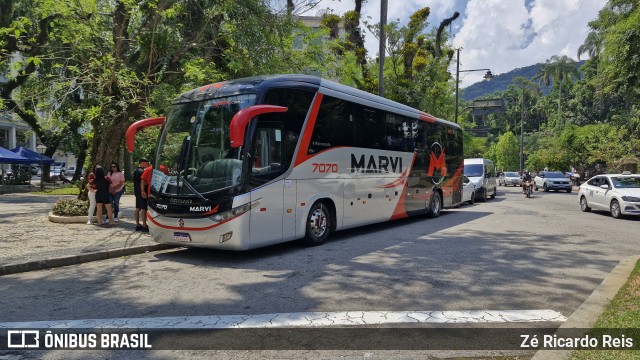 Marvi Fretamento e Turismo 7070 na cidade de Petrópolis, Rio de Janeiro, Brasil, por Zé Ricardo Reis. Número da foto: #13069239.