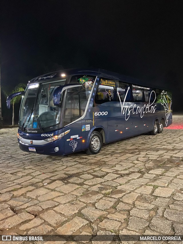 Vasconcelos Turismo 6000 na cidade de Passa Quatro, Minas Gerais, Brasil, por MARCELO CORREIA. Número da foto: #13068763.