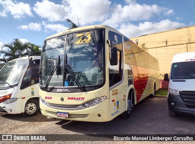 Transportes Rizzatti 840 na cidade de Santa Cruz do Sul, Rio Grande do Sul, Brasil, por Ricardo Manoel Limberger Carvalho. Número da foto: #13068582.