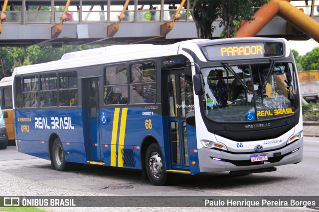 Real Brasil Turismo 68 na cidade de Rio de Janeiro, Rio de Janeiro, Brasil, por Paulo Henrique Pereira Borges. Número da foto: #13069147.
