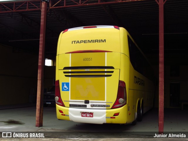 Viação Itapemirim 60051 na cidade de Paraíba do Sul, Rio de Janeiro, Brasil, por Junior Almeida. Número da foto: #13070266.