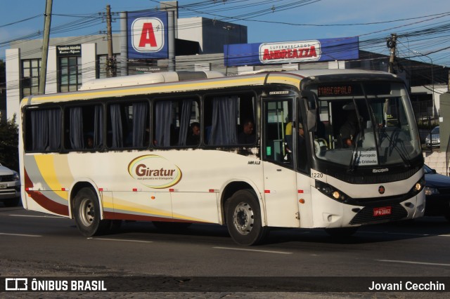 Viação Giratur 1220 na cidade de Caxias do Sul, Rio Grande do Sul, Brasil, por Jovani Cecchin. Número da foto: #13071110.