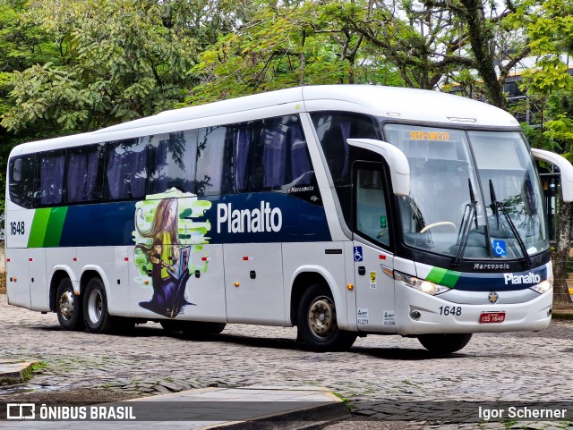 Planalto Transportes 1648 na cidade de Lajeado, Rio Grande do Sul, Brasil, por Igor Scherner. Número da foto: #13069184.