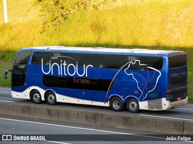 Unitour Turismo 1100 na cidade de Canas, São Paulo, Brasil, por João Felipe. Número da foto: #13069772.