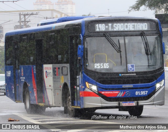 Next Mobilidade - ABC Sistema de Transporte 81.957 na cidade de São Bernardo do Campo, São Paulo, Brasil, por Matheus dos Anjos Silva. Número da foto: #13071024.
