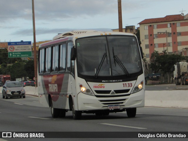 Viação Triunfo 1133 na cidade de Belo Horizonte, Minas Gerais, Brasil, por Douglas Célio Brandao. Número da foto: #13068965.