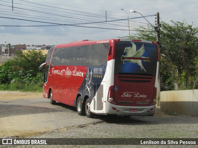 Expresso São Luiz 8030 na cidade de Caruaru, Pernambuco, Brasil, por Lenilson da Silva Pessoa. Número da foto: #13069693.