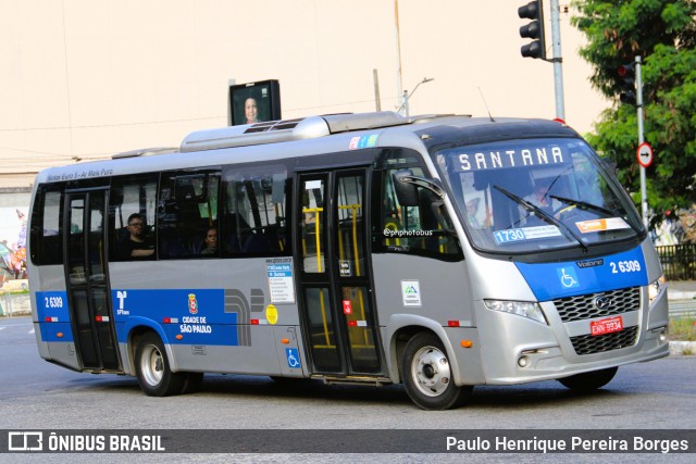 Transcooper > Norte Buss 2 6309 na cidade de São Paulo, São Paulo, Brasil, por Paulo Henrique Pereira Borges. Número da foto: #13069090.
