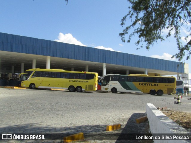 Empresa Gontijo de Transportes 17070 na cidade de Caruaru, Pernambuco, Brasil, por Lenilson da Silva Pessoa. Número da foto: #13069679.