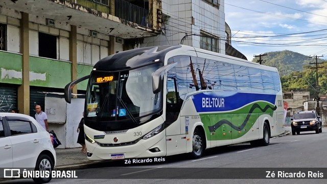 Bel-Tour Transportes e Turismo 330 na cidade de Petrópolis, Rio de Janeiro, Brasil, por Zé Ricardo Reis. Número da foto: #13069272.