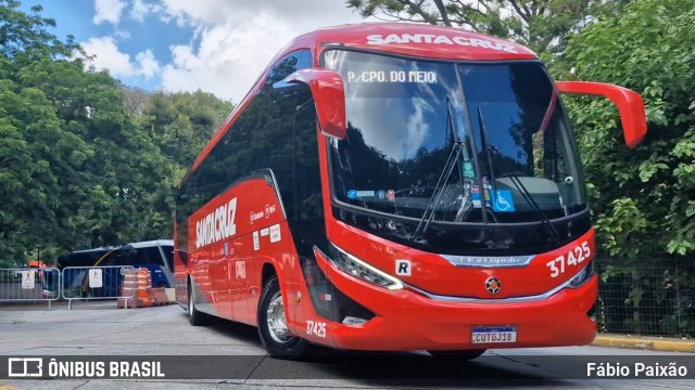 Viação Santa Cruz 37425 na cidade de São Paulo, São Paulo, Brasil, por Fábio Paixão. Número da foto: #13068437.