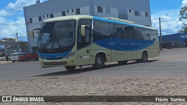 Viação Novo Horizonte 524911 na cidade de Barra da Estiva, Bahia, Brasil, por Flávio  Santos. Número da foto: #13071100.