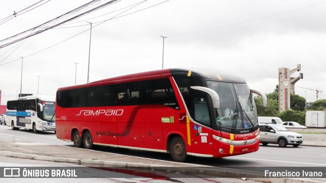 Viação Sampaio 4105 na cidade de São Paulo, São Paulo, Brasil, por Francisco Ivano. Número da foto: #13070927.