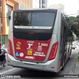 Nova Paineira Transportes Urbanos S.A 7 5602 na cidade de São Paulo, São Paulo, Brasil, por Michel Nowacki. Número da foto: #:id.