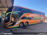 Empresa de Transportes Andorinha 7067 na cidade de Coxim, Mato Grosso do Sul, Brasil, por Helder Alencar. Número da foto: #13068332.