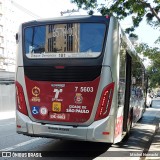 Nova Paineira Transportes Urbanos S.A 7 5603 na cidade de São Paulo, São Paulo, Brasil, por Michel Nowacki. Número da foto: #:id.