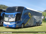 Arara Azul Turismo 2018 na cidade de Aparecida, São Paulo, Brasil, por Jonata Rodrigo. Número da foto: #13069416.
