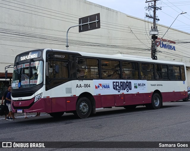 Transportadora Arsenal AA-004 na cidade de Belém, Pará, Brasil, por Samara Goes. Número da foto: #13074012.