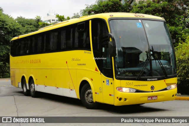 Viação Itapemirim 5065 na cidade de São Paulo, São Paulo, Brasil, por Paulo Henrique Pereira Borges. Número da foto: #13073256.