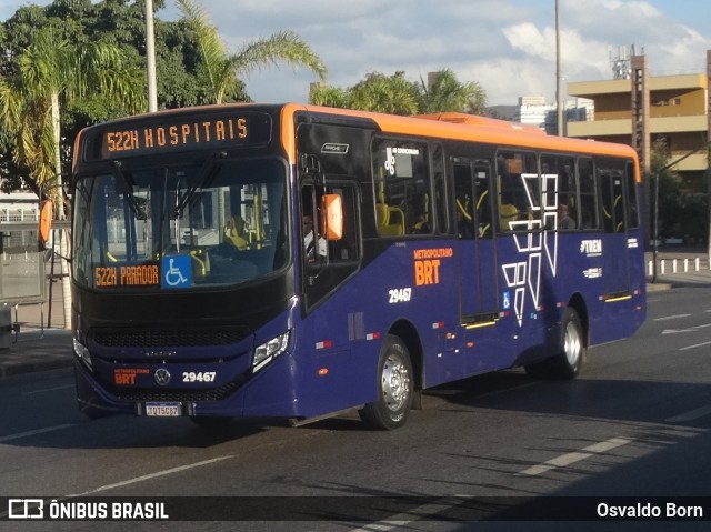 Transbus Transportes > Gávea Transportes 29467 na cidade de Belo Horizonte, Minas Gerais, Brasil, por Osvaldo Born. Número da foto: #13073216.