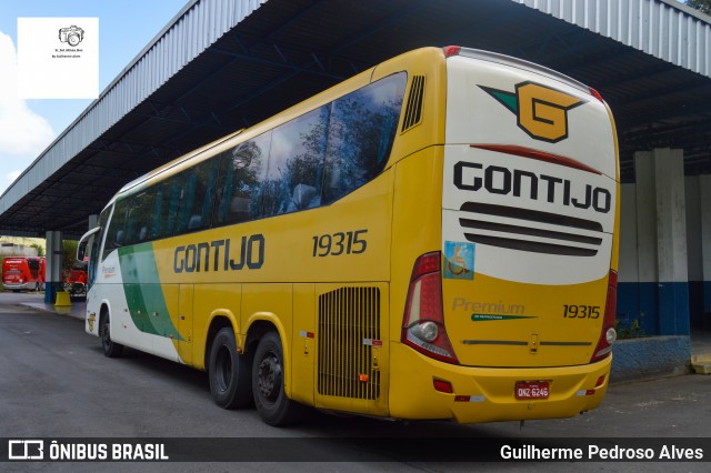 Empresa Gontijo de Transportes 19315 na cidade de Lambari, Minas Gerais, Brasil, por Guilherme Pedroso Alves. Número da foto: #13072723.