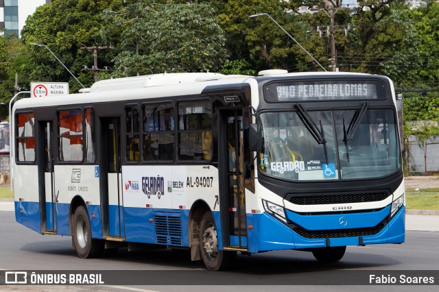 Auto Viação Monte Cristo AL-94007 na cidade de Belém, Pará, Brasil, por Fabio Soares. Número da foto: #13072778.