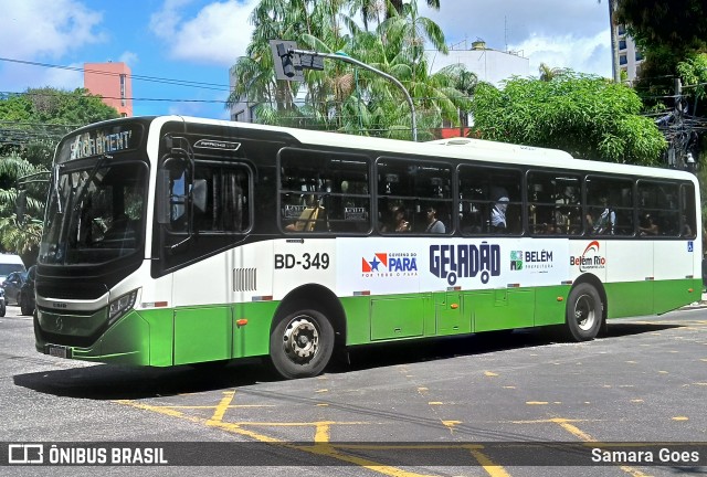 Belém Rio Transportes BD-349 na cidade de Belém, Pará, Brasil, por Samara Goes. Número da foto: #13071490.