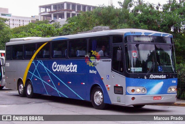 Viação Cometa 7725 na cidade de São Paulo, São Paulo, Brasil, por Marcus Prado. Número da foto: #13074053.