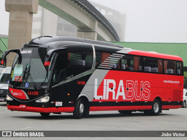 Lirabus 14109 na cidade de Guarulhos, São Paulo, Brasil, por João Victor. Número da foto: #13073552.