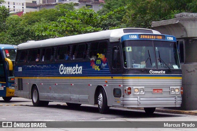 Viação Cometa 1358 na cidade de São Paulo, São Paulo, Brasil, por Marcus Prado. Número da foto: #13073935.