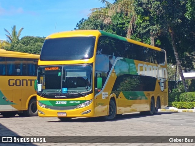 Empresa Gontijo de Transportes 23155 na cidade de Vitória da Conquista, Bahia, Brasil, por Cleber Bus. Número da foto: #13071410.