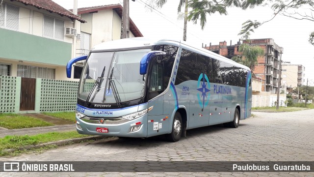 Ônibus Particulares 2014 na cidade de Guaratuba, Paraná, Brasil, por Paulobuss  Guaratuba. Número da foto: #13073316.