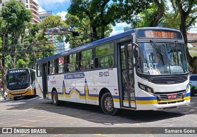 Belém Rio Transportes BD-023 na cidade de Belém, Pará, Brasil, por Samara Goes. Número da foto: #13071489.