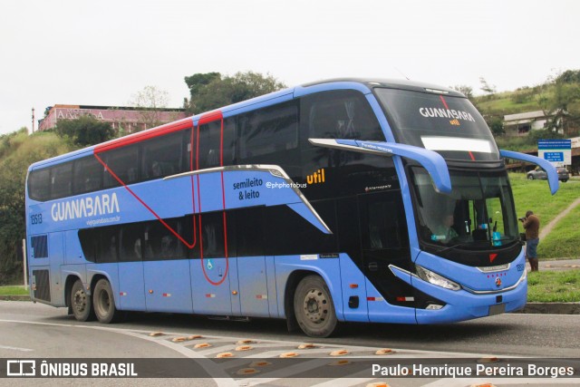 UTIL - União Transporte Interestadual de Luxo 13513 na cidade de Barra do Piraí, Rio de Janeiro, Brasil, por Paulo Henrique Pereira Borges. Número da foto: #13073368.