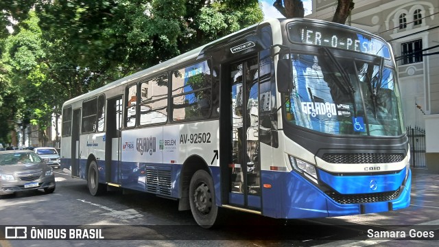 Autoviária Paraense AV-92502 na cidade de Belém, Pará, Brasil, por Samara Goes. Número da foto: #13074063.