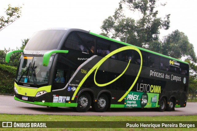 Expresso Princesa dos Campos 7266 na cidade de Curitiba, Paraná, Brasil, por Paulo Henrique Pereira Borges. Número da foto: #13073241.