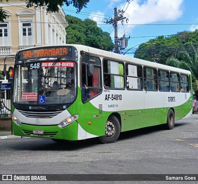 Viação Forte AF-54810 na cidade de Belém, Pará, Brasil, por Samara Goes. Número da foto: #13071493.