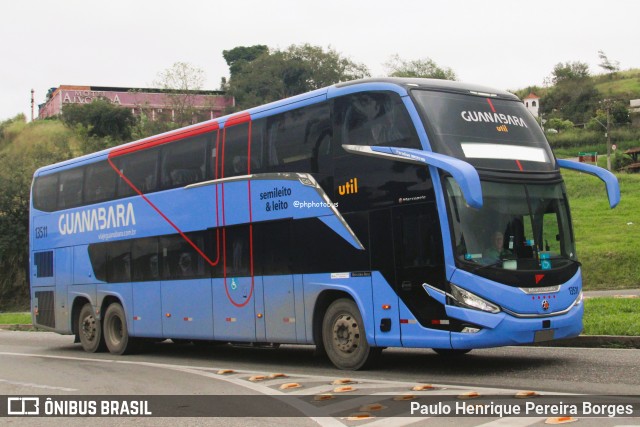 UTIL - União Transporte Interestadual de Luxo 13511 na cidade de Barra do Piraí, Rio de Janeiro, Brasil, por Paulo Henrique Pereira Borges. Número da foto: #13073378.