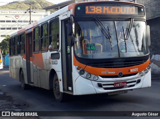 Viação Mirante A02022 na cidade de Nova Iguaçu, Rio de Janeiro, Brasil, por Augusto César. Número da foto: #13071673.