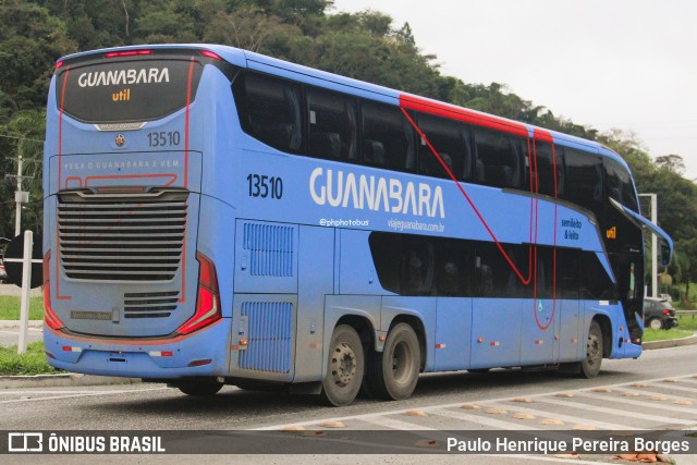 UTIL - União Transporte Interestadual de Luxo 13510 na cidade de Barra do Piraí, Rio de Janeiro, Brasil, por Paulo Henrique Pereira Borges. Número da foto: #13073392.