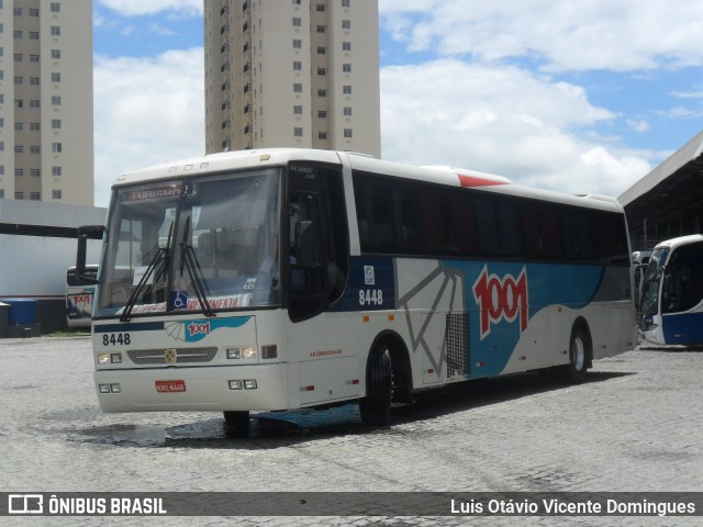 Auto Viação 1001 8448 na cidade de Campos dos Goytacazes, Rio de Janeiro, Brasil, por Luis Otávio Vicente Domingues. Número da foto: #13073590.